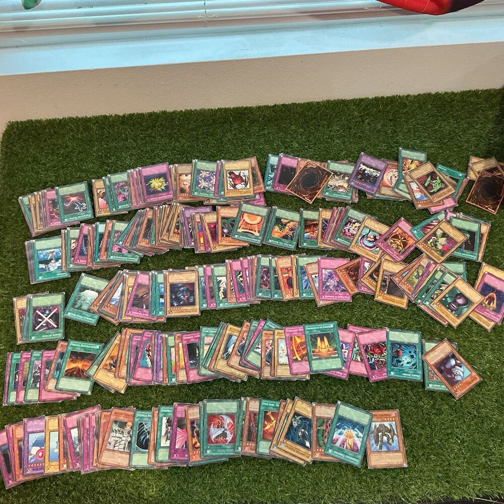 Yu-Gi-Oh 575 Card Bulk Lot Collection Mixed Monsters Spells Traps Konami TCG